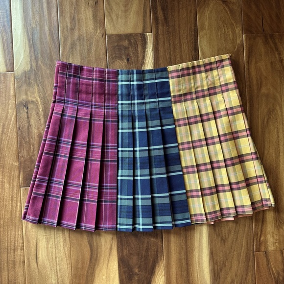 No Boundaries Plaid Mini Skirt size XXL - Picture 2 of 3